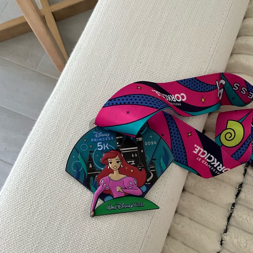 Disney Princess Marathon Weekend 5K Medal